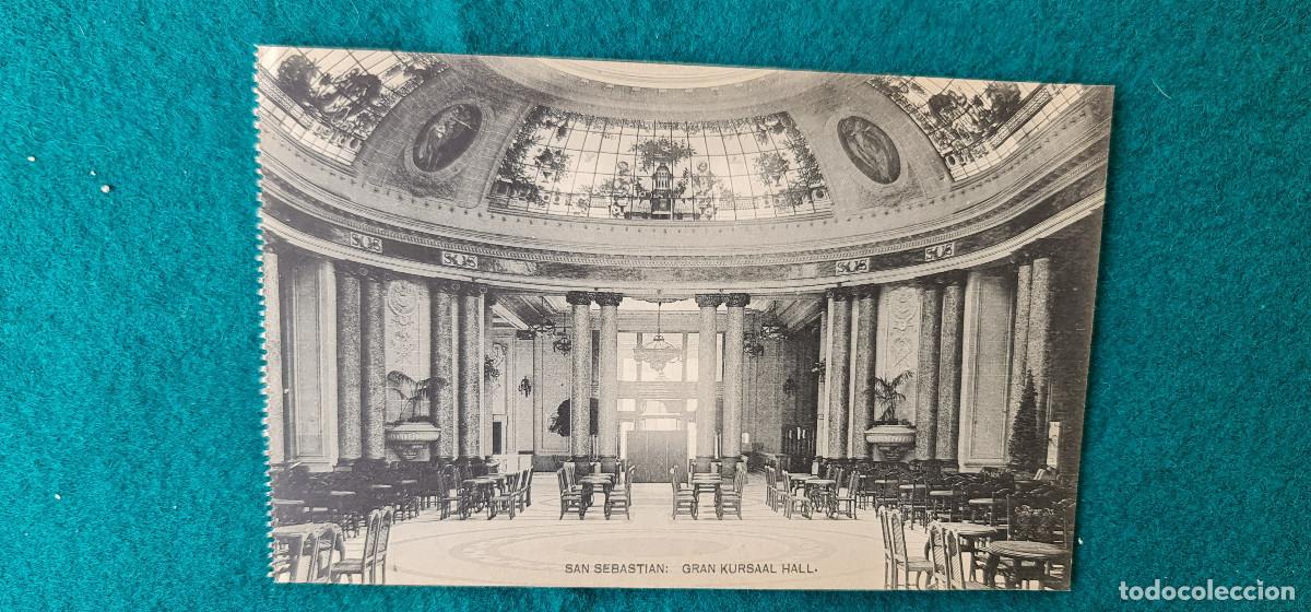 Cartes Postales: POSTAL SAN SEBASTIAN - GRAN KURSAAL HALL - RW