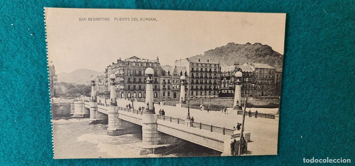Cartes Postales: POSTAL SAN SEBASTIAN - PUENTE DEL KURSAAL - RW