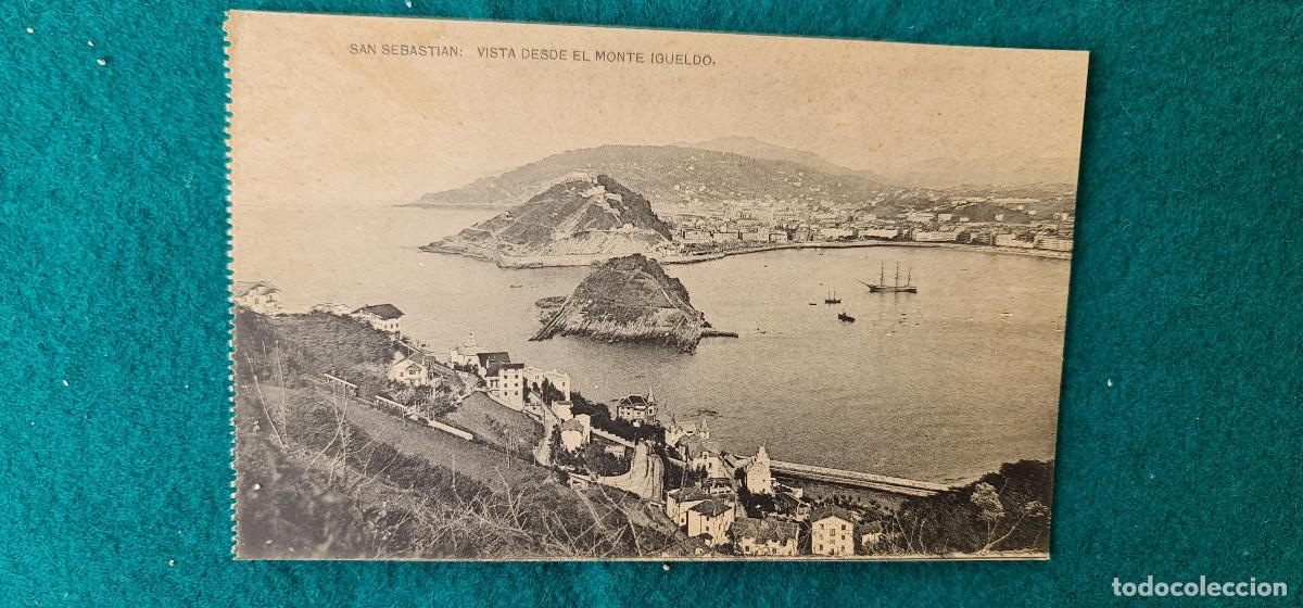 Cartes Postales: POSTAL SAN SEBASTIAN - VISTA DESDE EL MONTE IGUELDO - RW