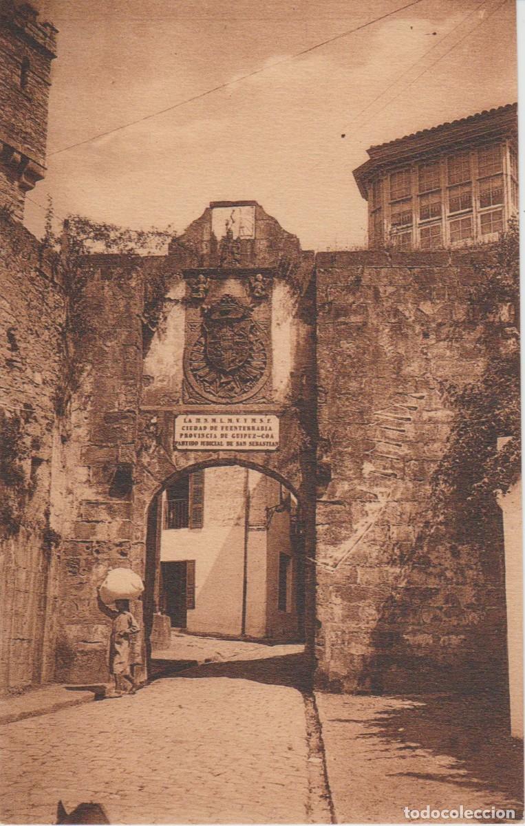 Cartes Postales: (8854) FUENTERRABIA . PUERTA VIEJA DE FONTARABIA ... SIN CIRCULAR