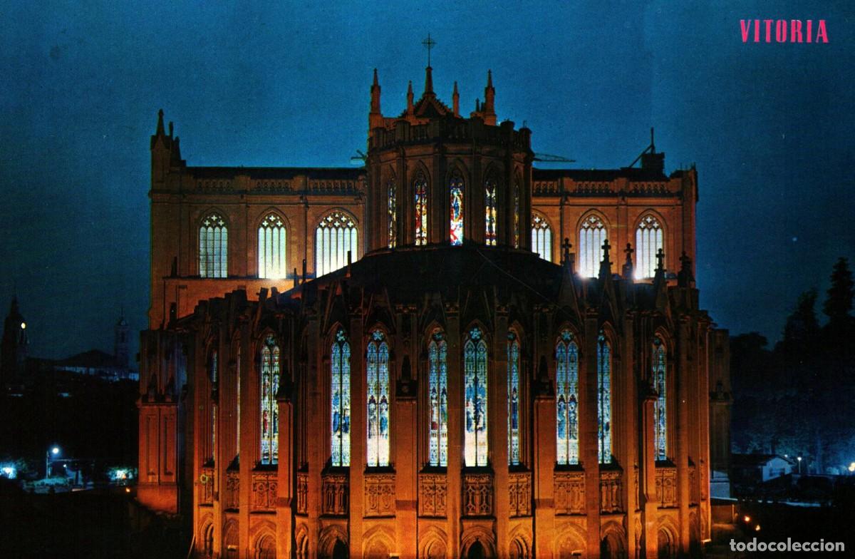 Postales: Vitoria catedral nueva sin circular - Foto 1