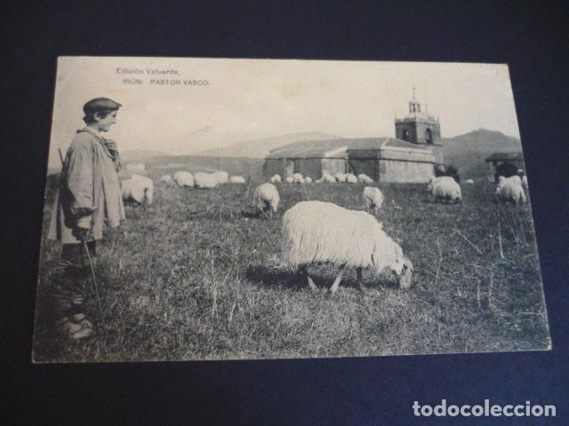 Postales: IRUN GUIPUZCOA PASTOR VASCO - Foto 1