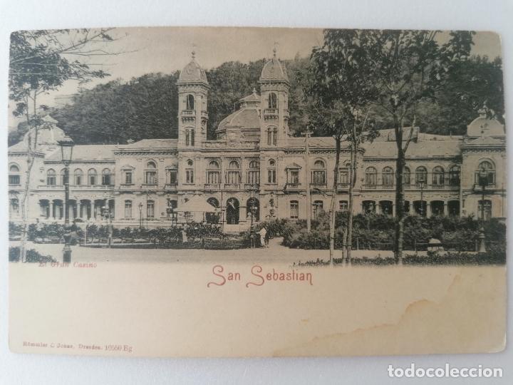 Cartoline: POSTAL SAN SEBASTIAN, EL GRAN CASINO, A&Ntilde;OS 30, FOTO ROMMLER & JONAS
