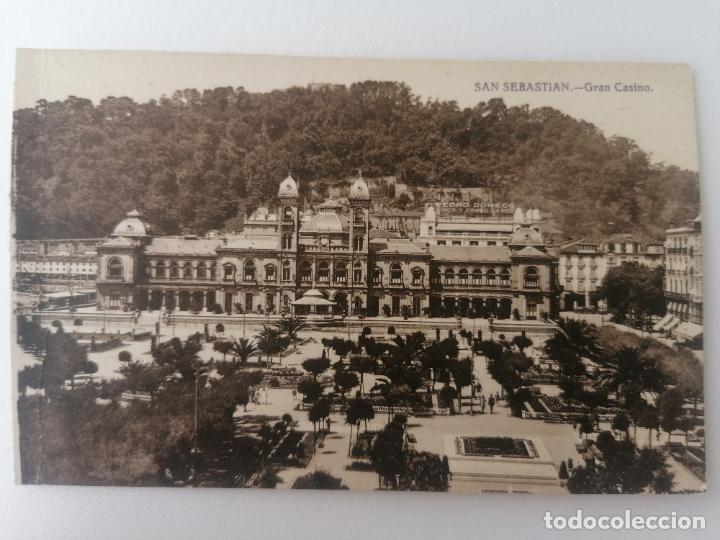 Cartoline: POSTAL SAN SEBASTIAN, GRAN CASINO, FOTO GALARZA