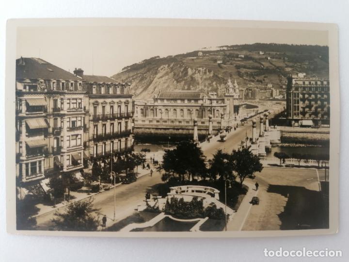 Cartoline: POSTAL SAN SEBASTIAN, PUENTE DE LA ZURRIOLA Y KURSAAL, N&ordm; 180, FOTO GALARZA
