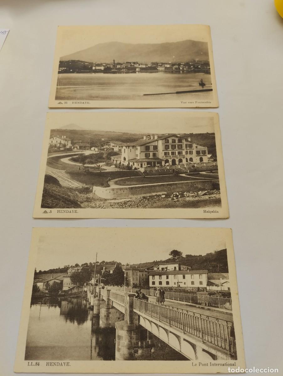 Postales: Lote Postales Hendaye - Foto 1