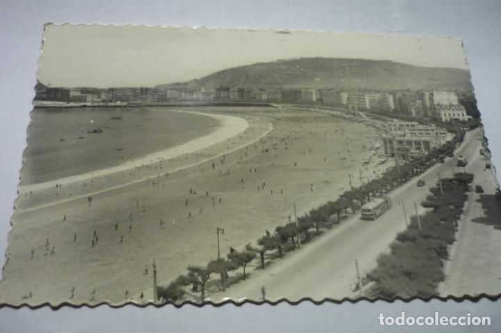 Postales: postal s.sebastian playa la concha circulada - Foto 1