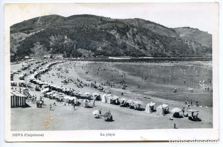 Postales: Deva, Guip&uacute;zcoa. La Playa. Manipel - Foto 1