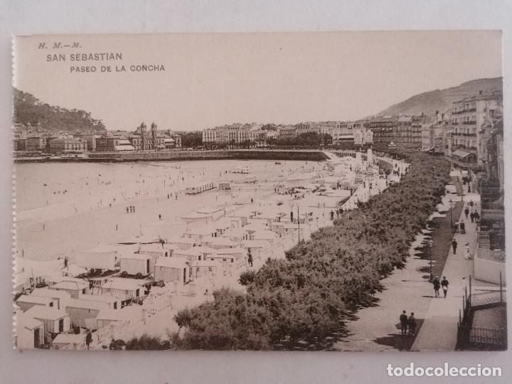 Postales: POSTAL SAN SEBASTIAN, PASEO DE LA CONCHA, EDITOR HAUSER Y MENET-MADRID, SIN CIRCULAR