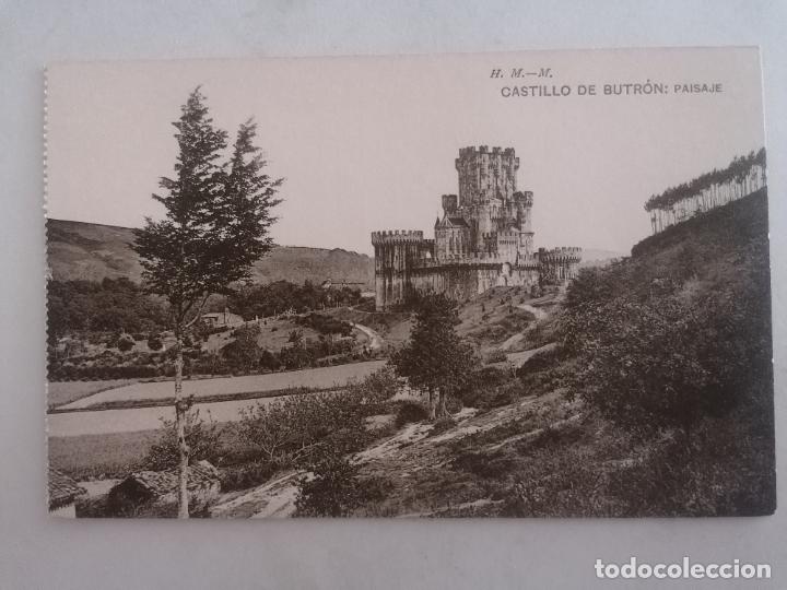 Postcards: POSTAL CASTILLO DE BUTRON-PAISAJE, EDITOR HAUSER Y MENET-MADRID, SIN CIRCULAR
