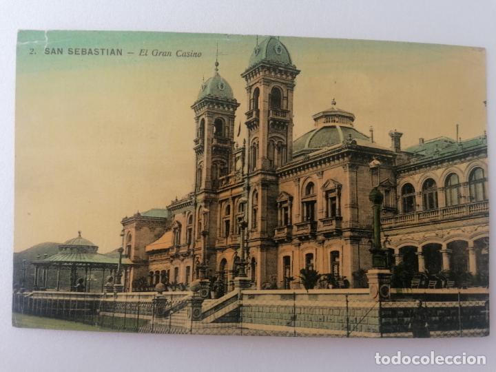 Postkarten: POSTAL SAN SEBASTIAN, EL GRAN CASINO, EDITOR AYANI, N&ordm; 2, SIN CIRCULAR