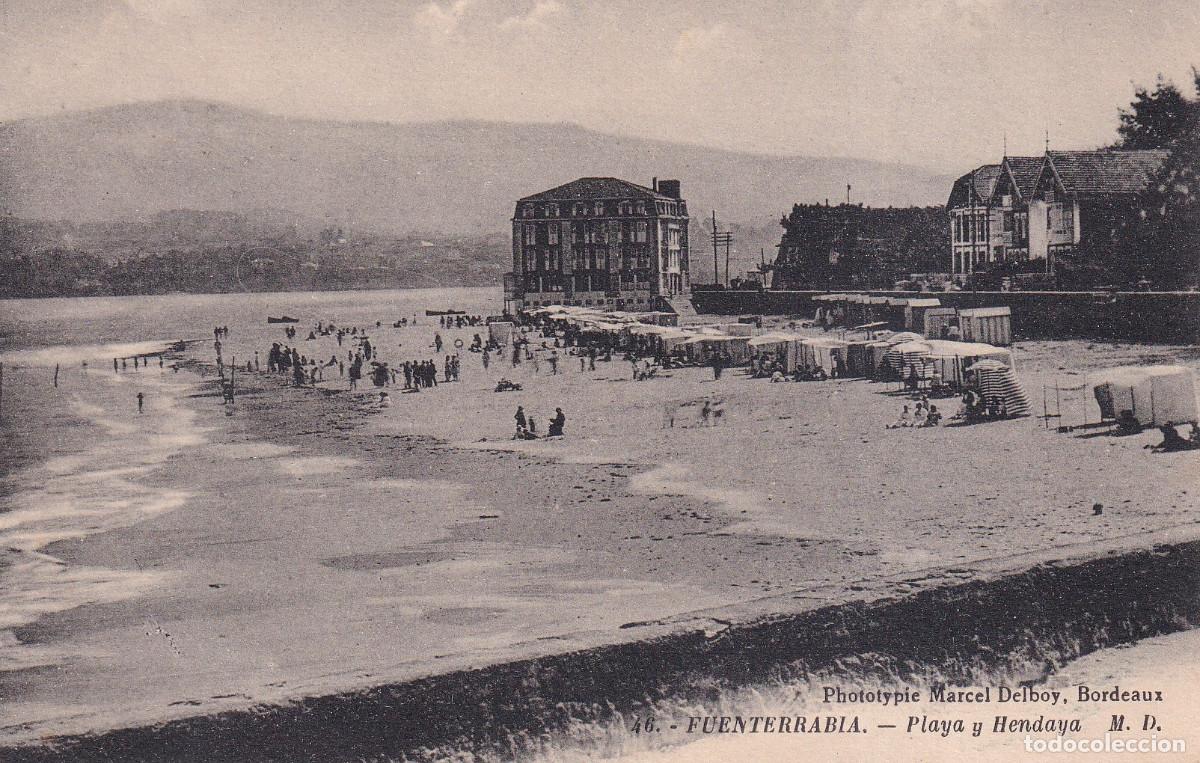 Postais: FUENTERRABIA - PLAYA Y HENDAYA