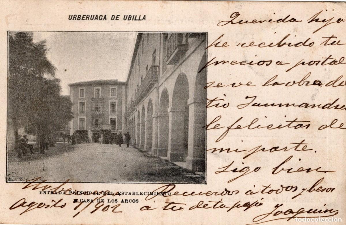 Postais: URBERUAGA DE UBILLA. ENTRADA PRINCIPAL