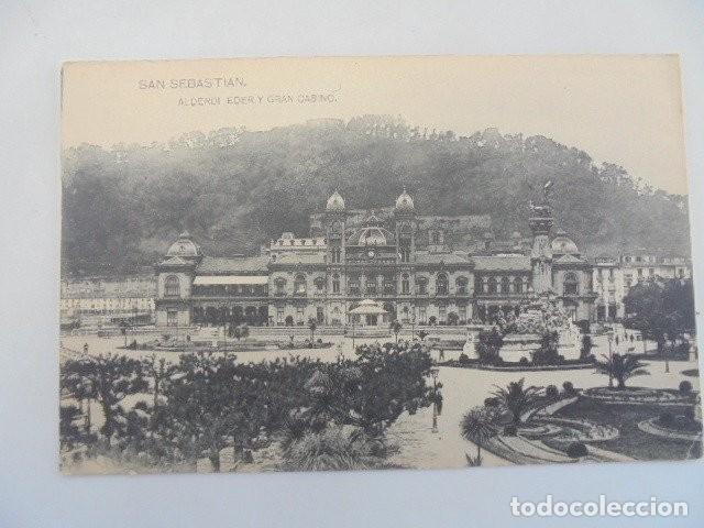 Postais: Postal SAN SABESTI&Aacute;N, Alderdi eder y Gran Casino