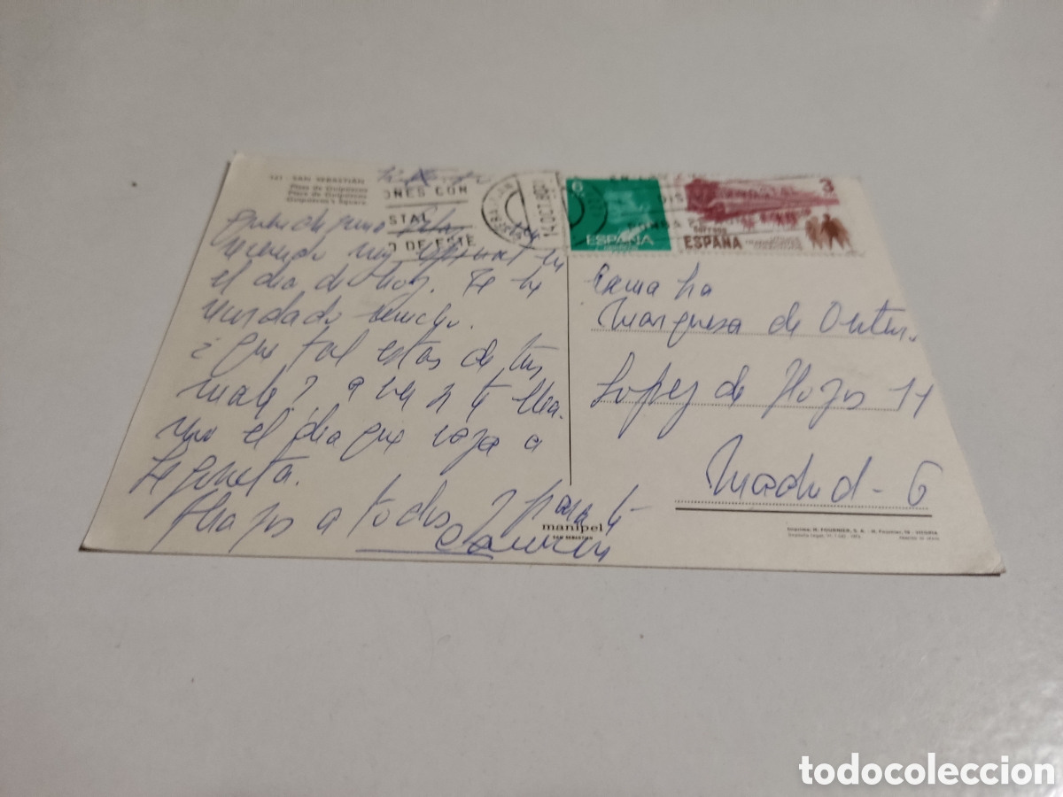 Postales: Postal San Sebasti&aacute;n - Foto 2