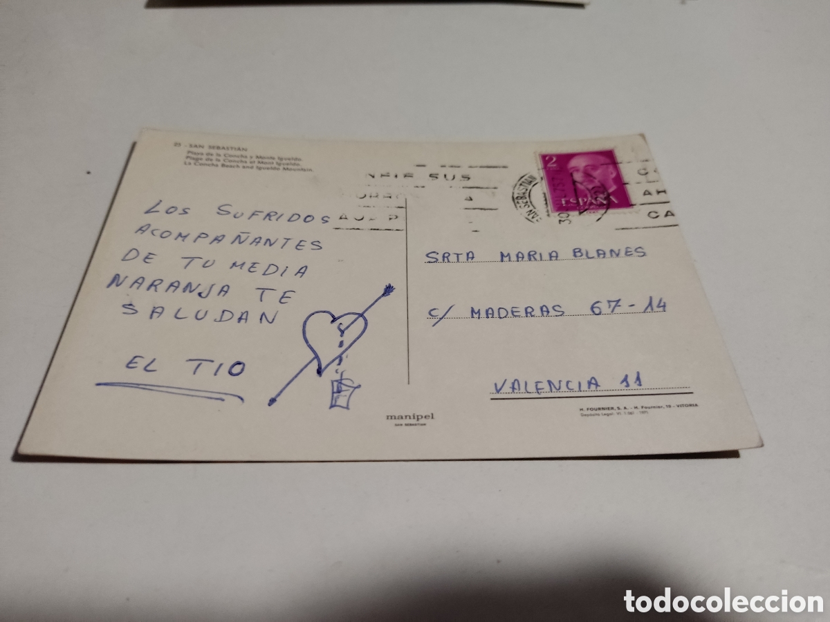 Postales: Postal San Sebasti&aacute;n - Foto 2