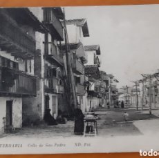 Postales: POSTAL FUENTERRABIA, GUIPÚZCOA. CALLE DE SAN PEDRO. R2660