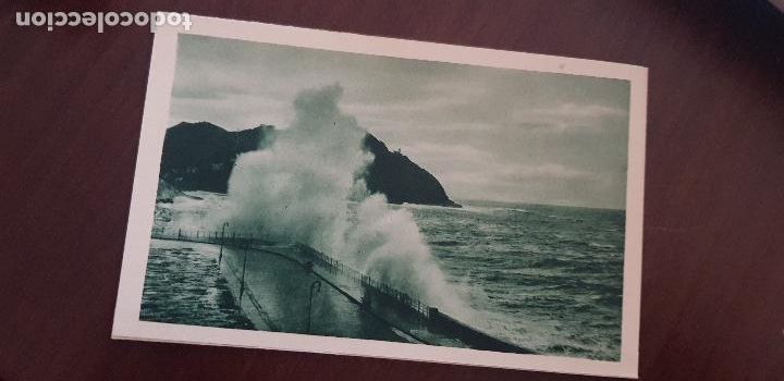 Postcards: SAN SEBASTIAN,EL ROMPEOLAS