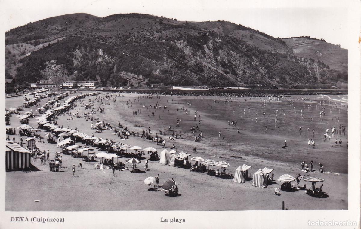 Postales: GUIPUZCOA DEVA LA PLAYA - Foto 1