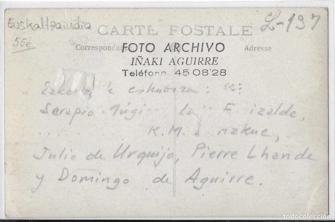 Postales: EUSKALTZAINDIA - Foto 2