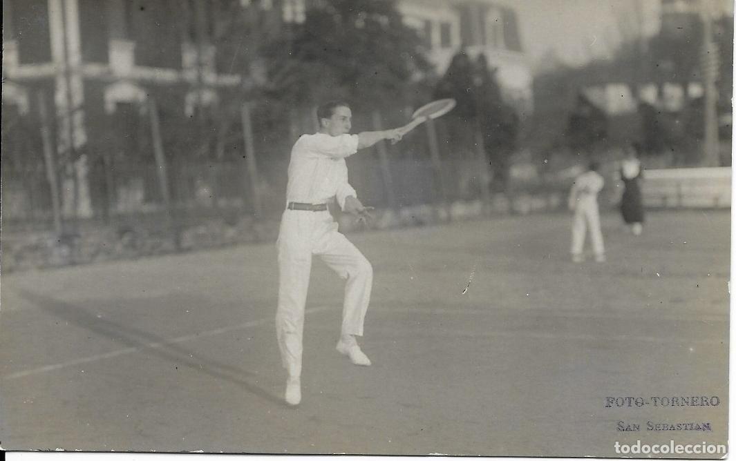 Postales: SAN SEBASTIAN. EL TENIS - Foto 1