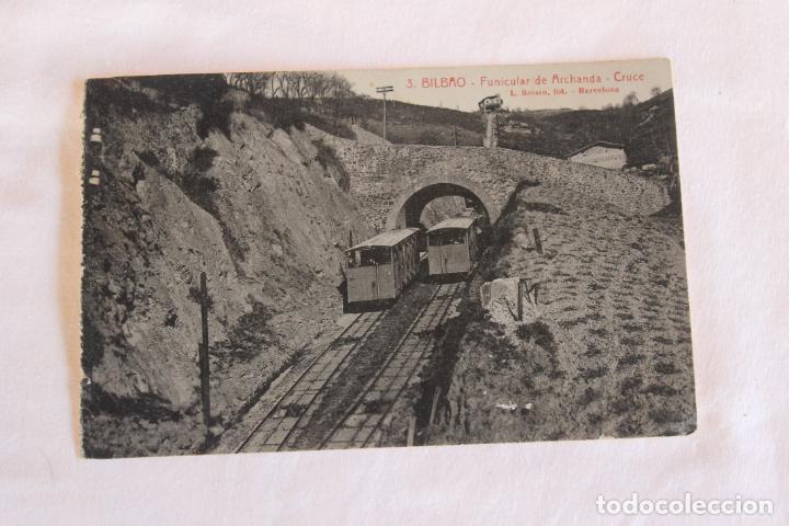 Postales: BILBAO FUNICULAR DE ARCHANDA CRUCE ROISIN - Foto 1