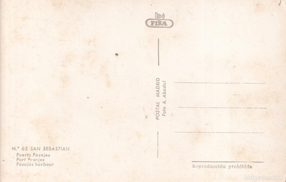 Postales: PASAJES - PUERTO - Foto 2