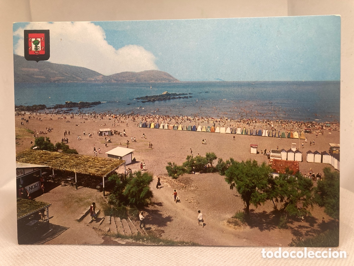 Postales: POSTAL PLAYA DE ALGORTA ( VIZCAYA) 1973 - Foto 1