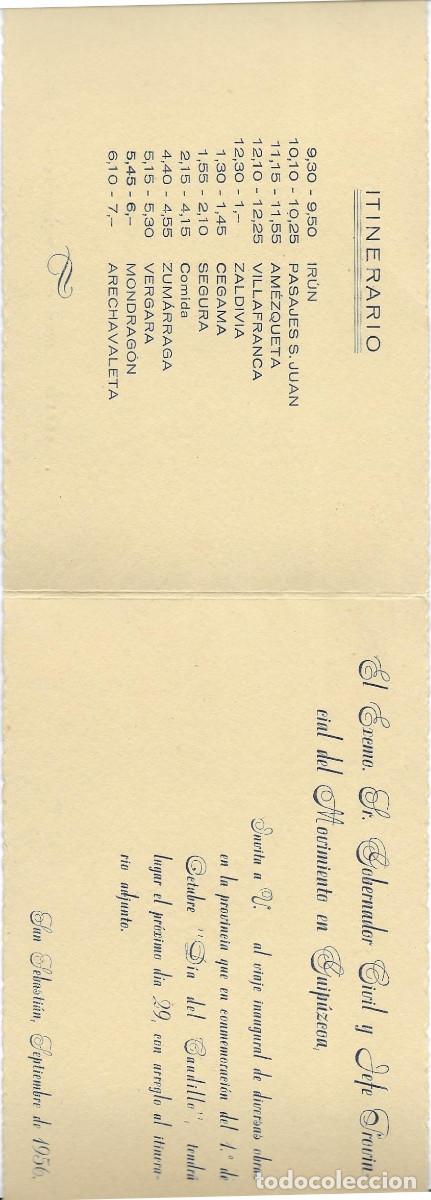 Postales: GUIPUZCOA. FALANGE - Foto 2