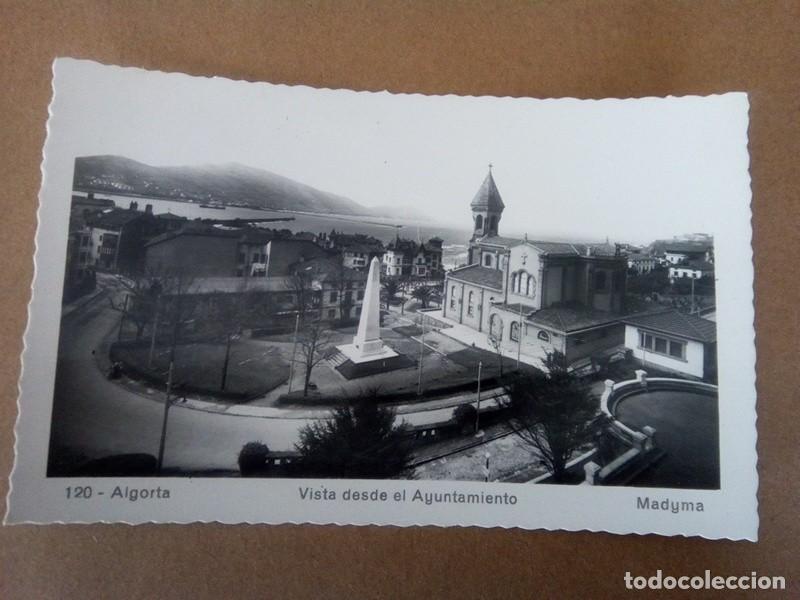 Postales: ALGORTA , POSTAL ANTIGUA ANIMADA , BLANCO Y NEGRO - Foto 2