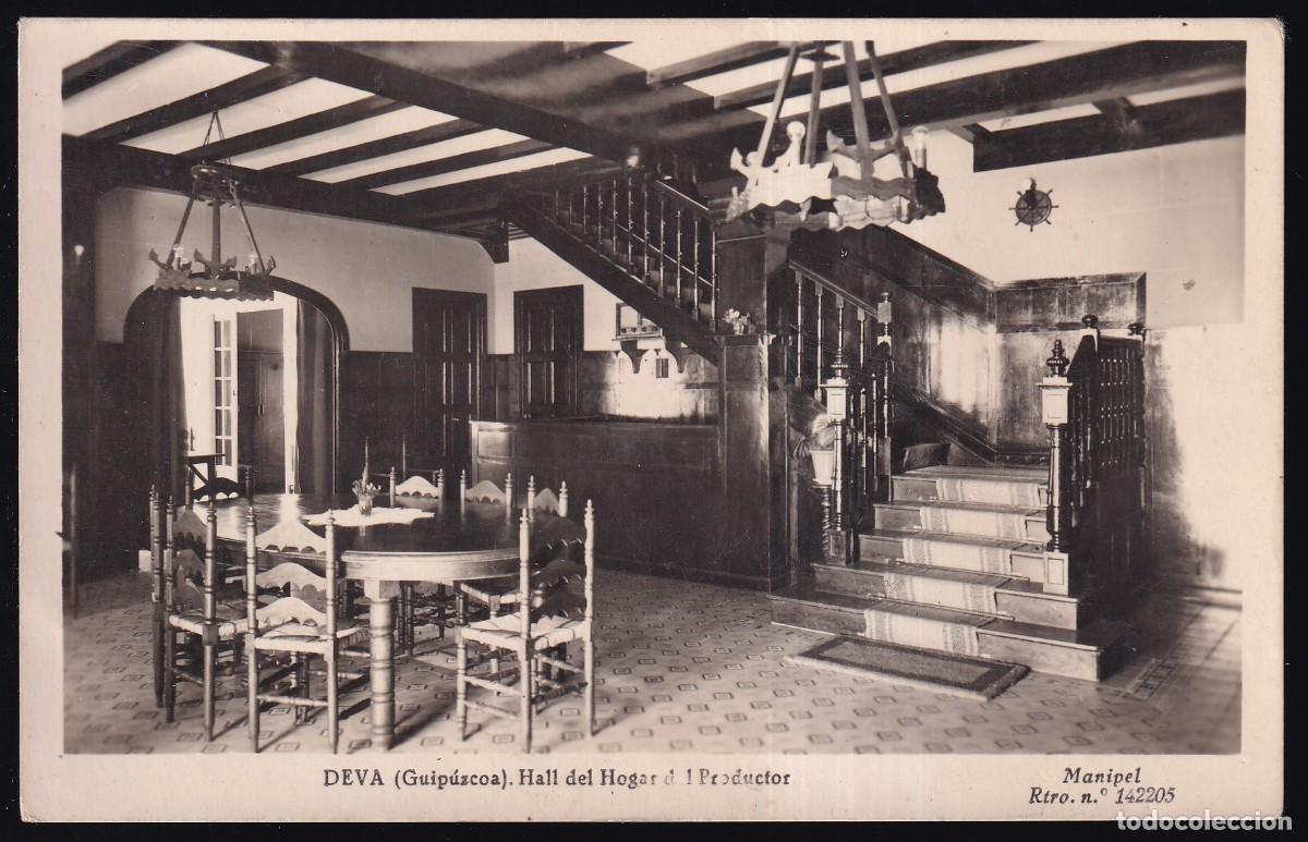 Postales: Deva. *Hall del Hogar del Productor* Manipel n&ordm; 142205. Nueva. - Foto 1