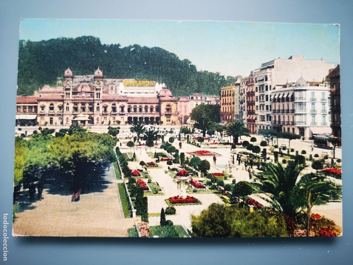 Postales: POSTAL SAN SEBASTIAN PARQUE DE ALDERDI EDER ED HAUSER Y MENET GUIPUZCOA PAIS VASCO PERFECTA
