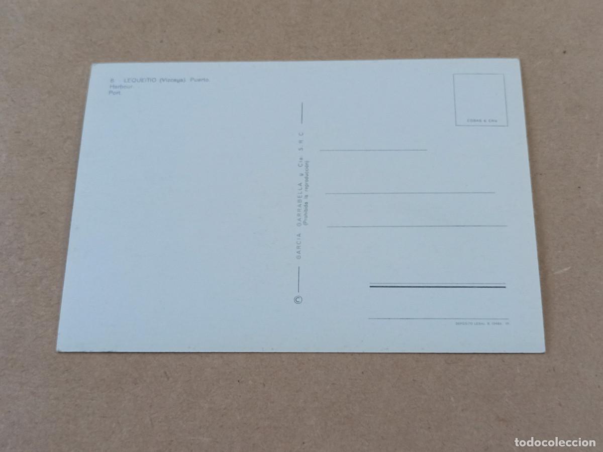 Postales: VIZCAYA - POSTAL LEQUEITIO - PUERTO - Foto 2