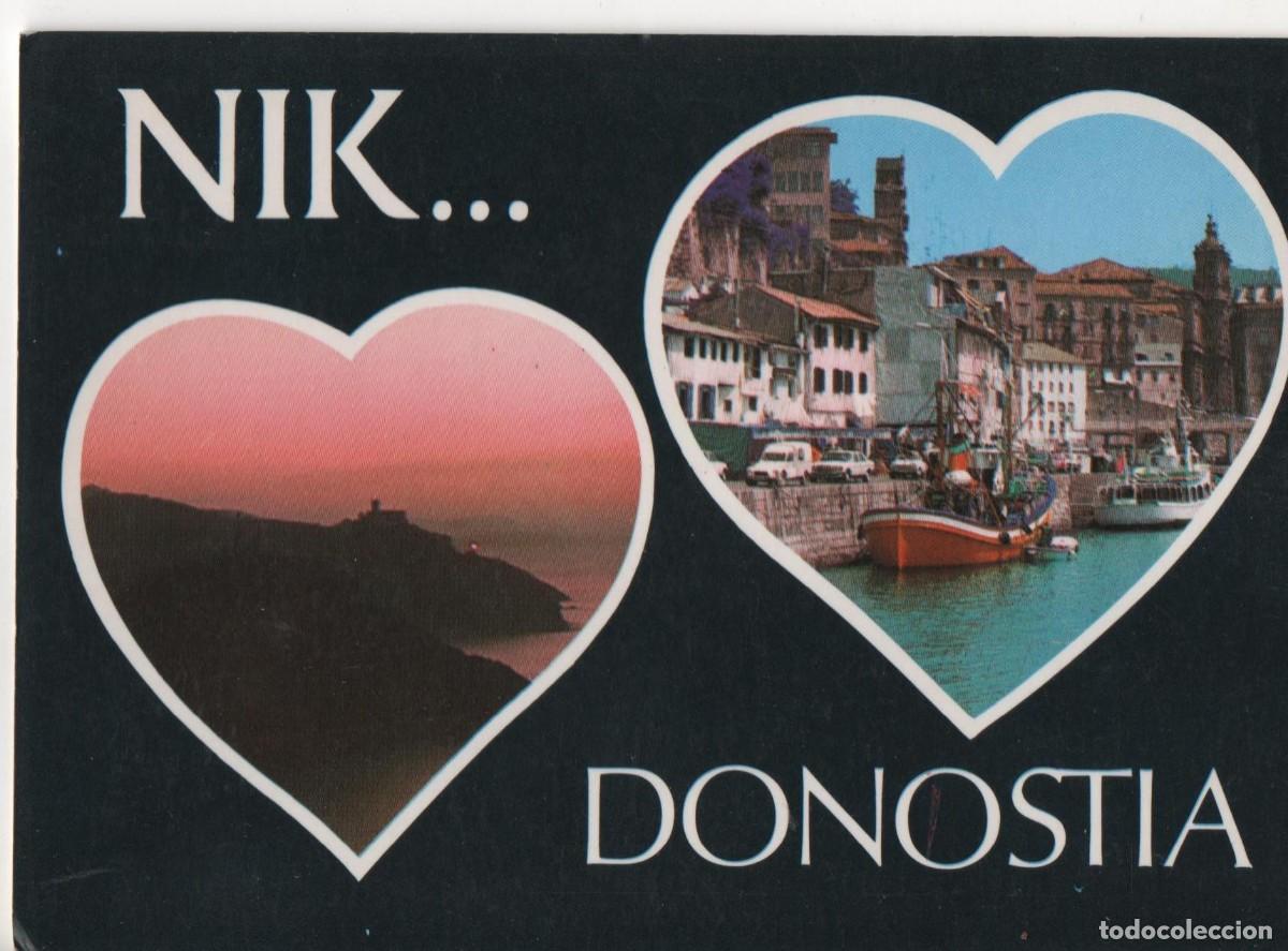 Postales: Postal de San Sebasti&aacute;n-escrita- - Foto 1