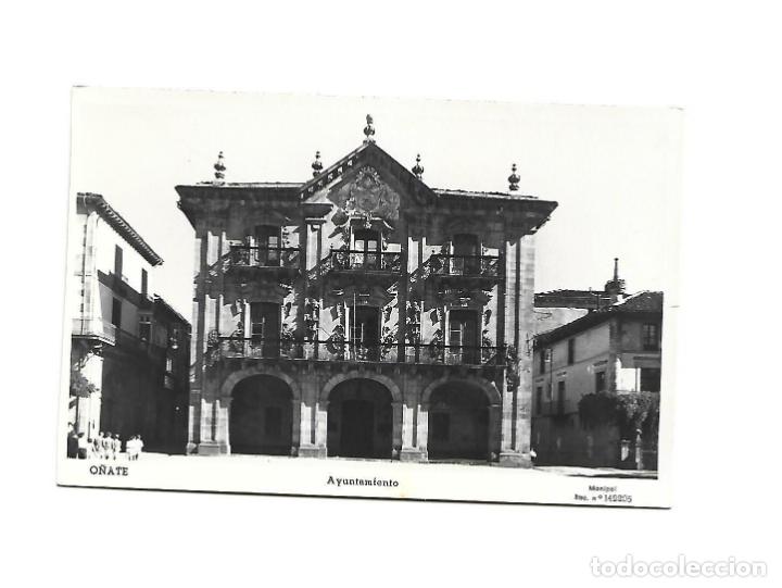 Postales: O&Ntilde;ATE AYUNTAMIENTO - EDICI&Oacute;N MANIPEL - POSTAL - Foto 1