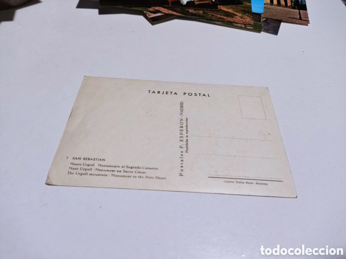 Postales: Postal San Sebasti&aacute;n, Monte Urgull - Foto 2