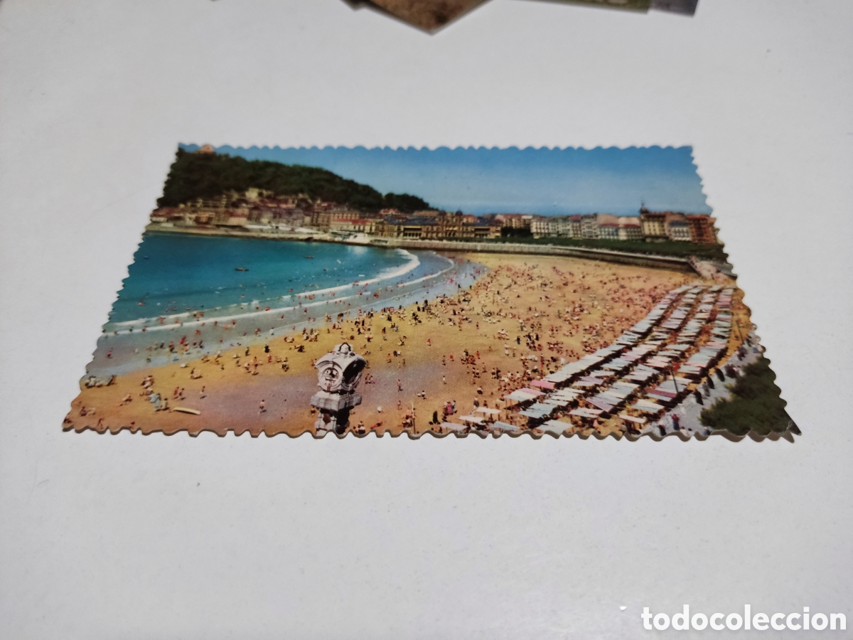 Postales: Postal San Sebasti&aacute;n, playa de concha - Foto 1