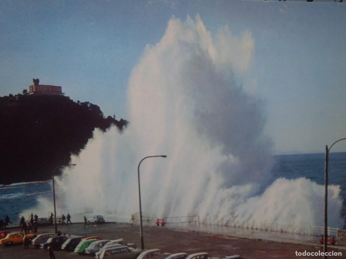 Postales: SAN SEBASTIAN - TEMPORAL - 1976 - Foto 1