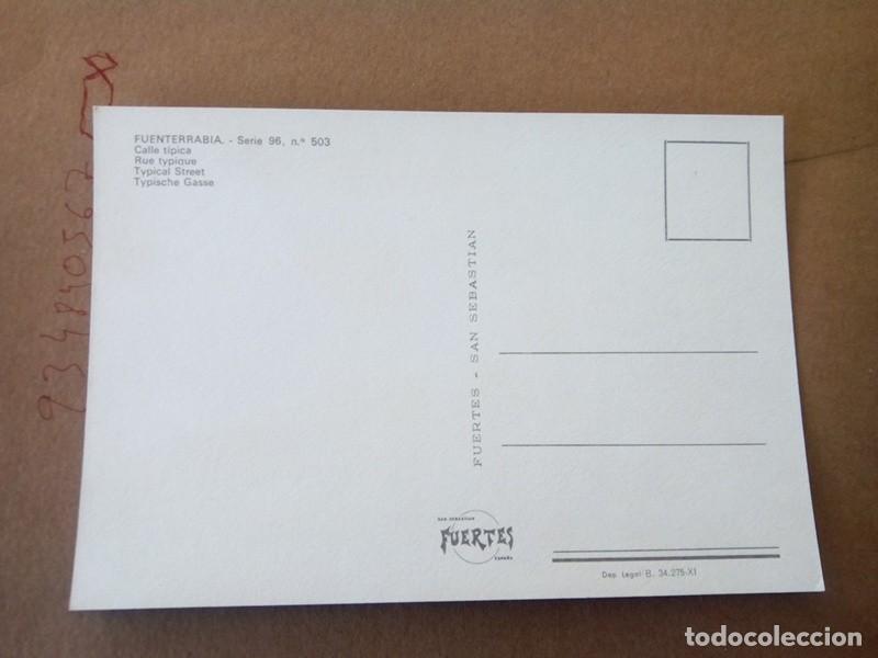Postales: FUENTERRABIA , POSTAL ANTIGUA ANIMADA - Foto 3