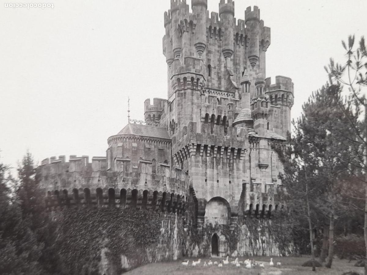 Postales: Vizcaya. Castillo de Butr&oacute;n. - Foto 2