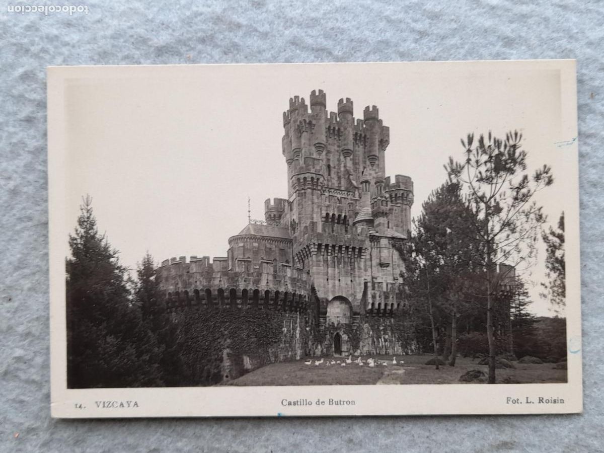 Postales: Vizcaya. Castillo de Butr&oacute;n. - Foto 1