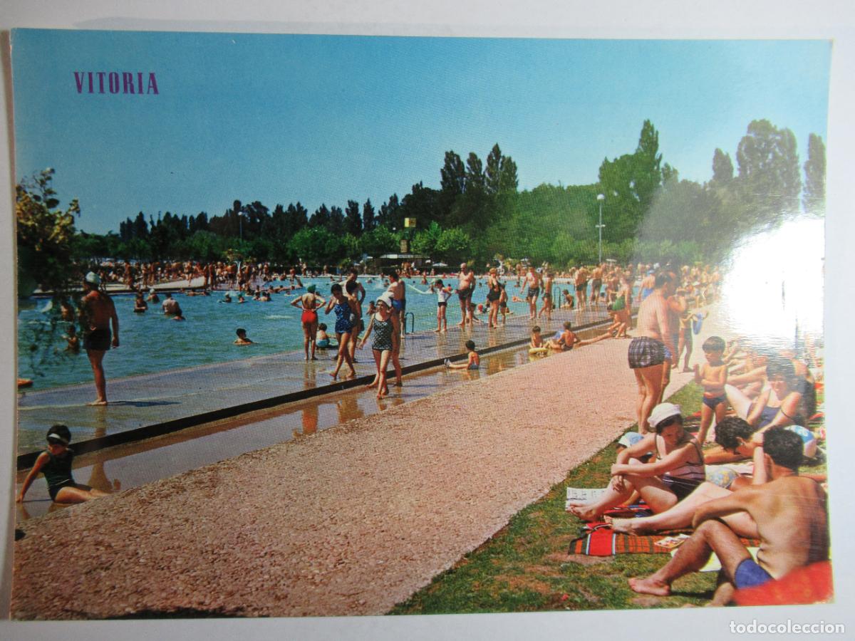 Postales: Vitoria - Piscina de Gamarra - Foto 1