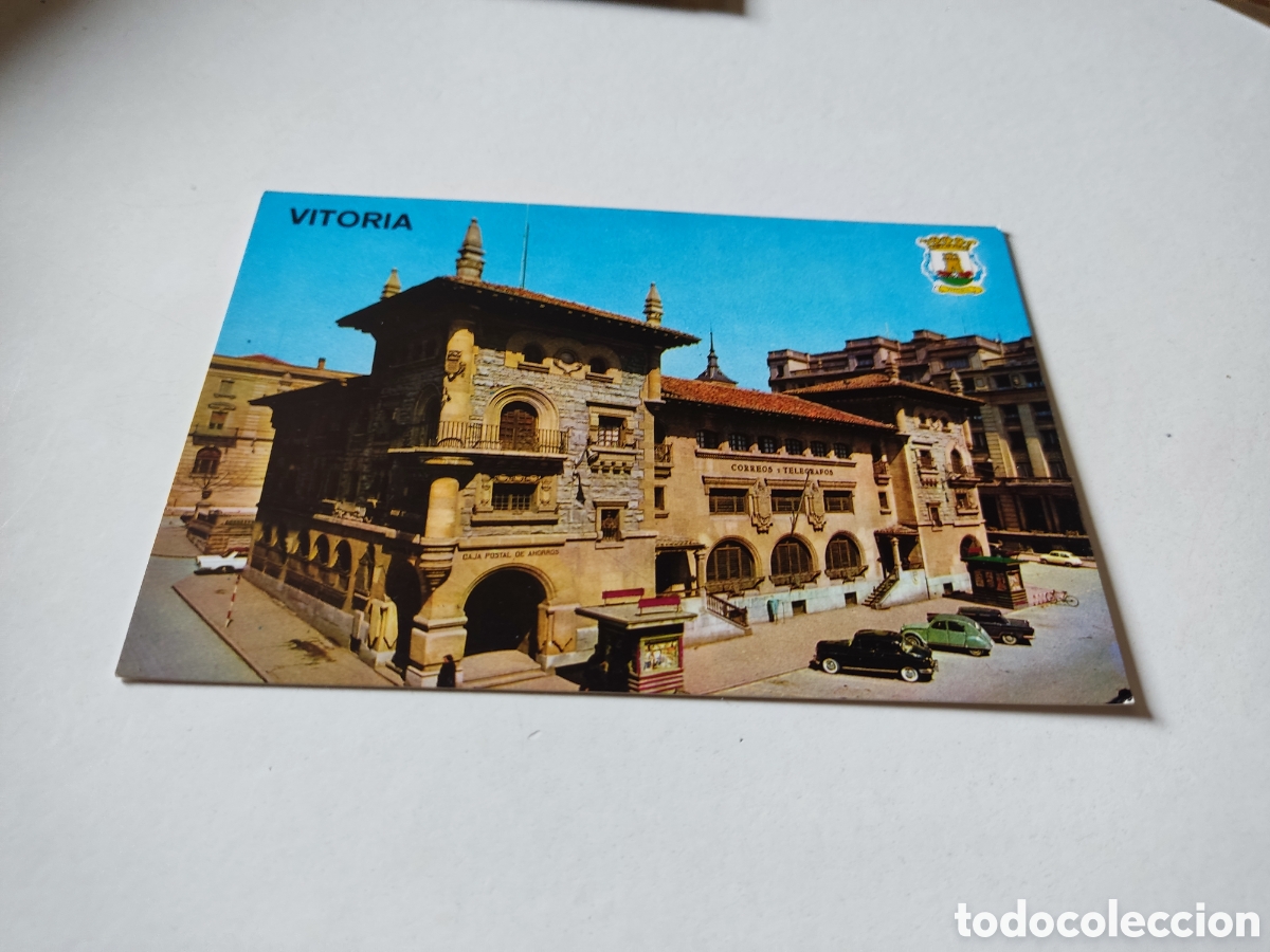 Postales: Postal Vitoria edificio Correos y Tel&eacute;grafos - Foto 1