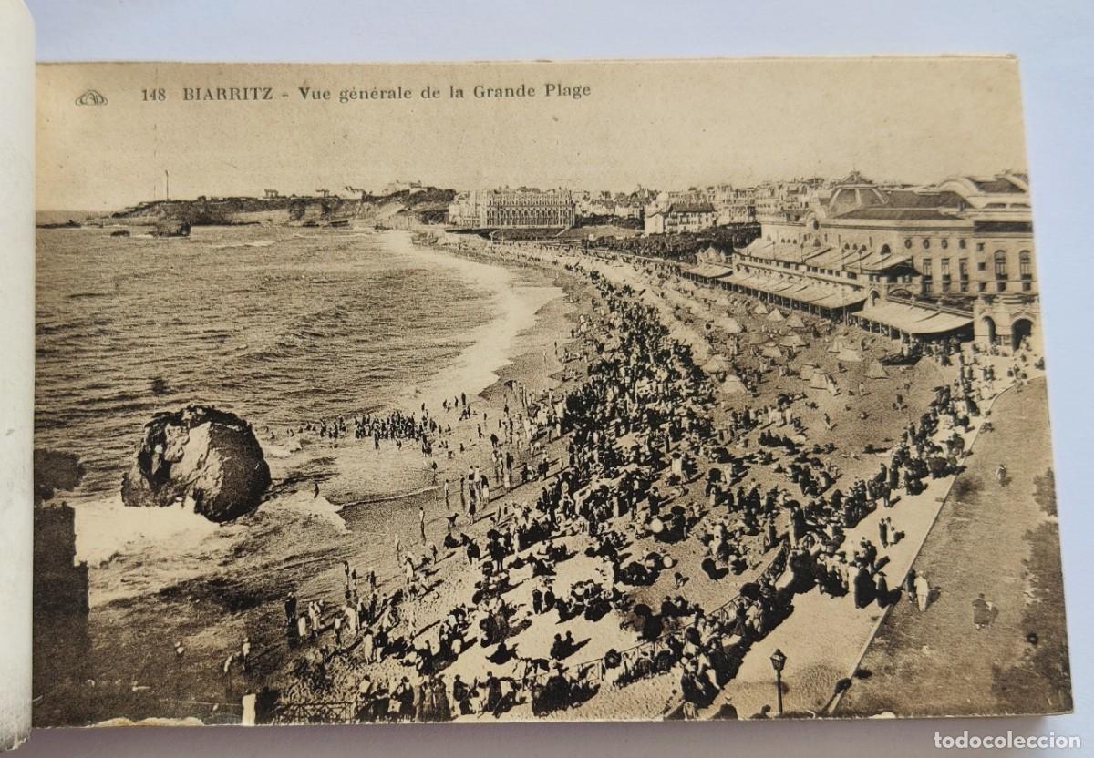 Postales: Cuaderno postales antiguas de Biarritz - Foto 2