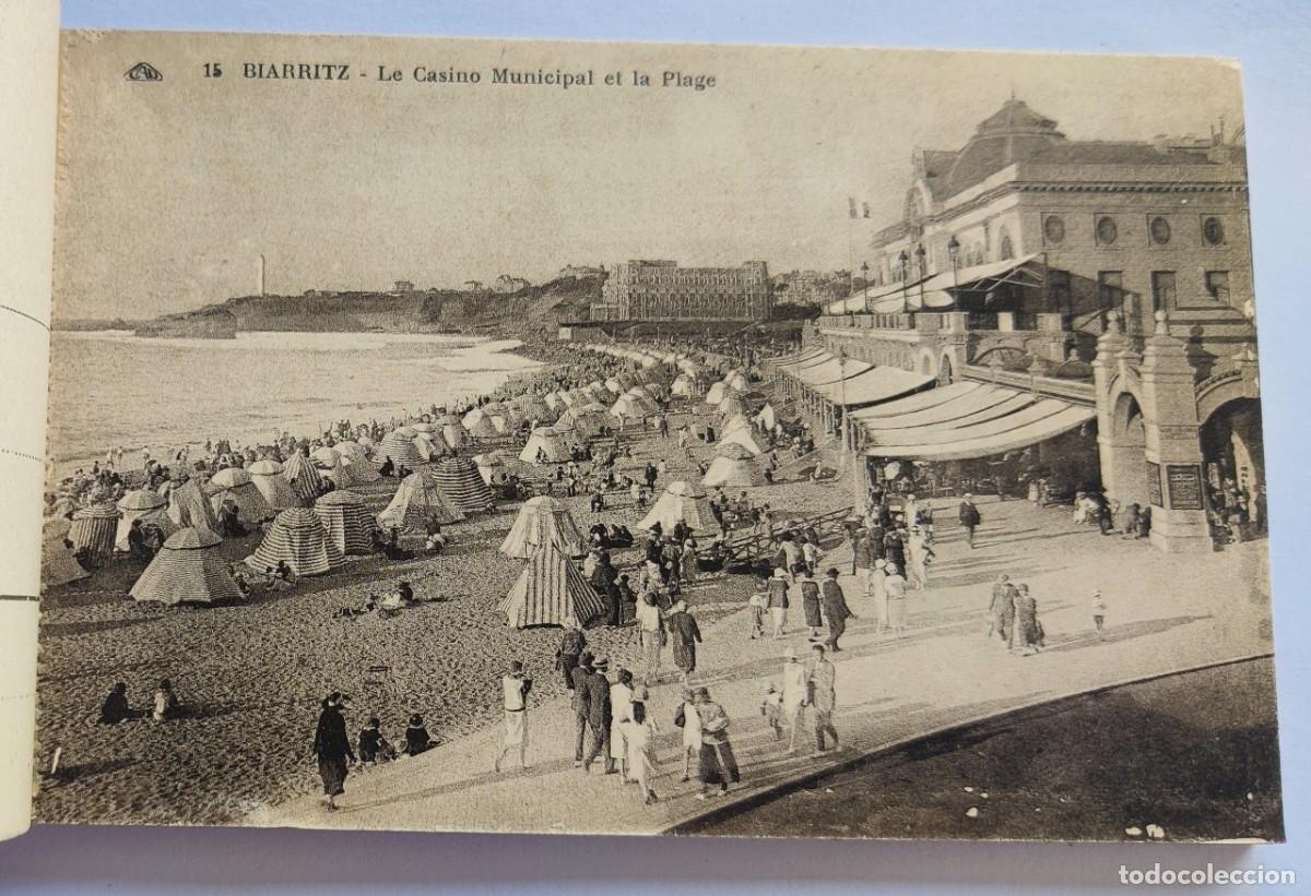Postales: Cuaderno postales antiguas de Biarritz - Foto 6
