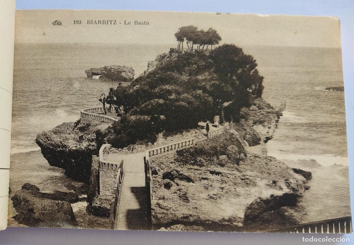 Postales: Cuaderno postales antiguas de Biarritz - Foto 8