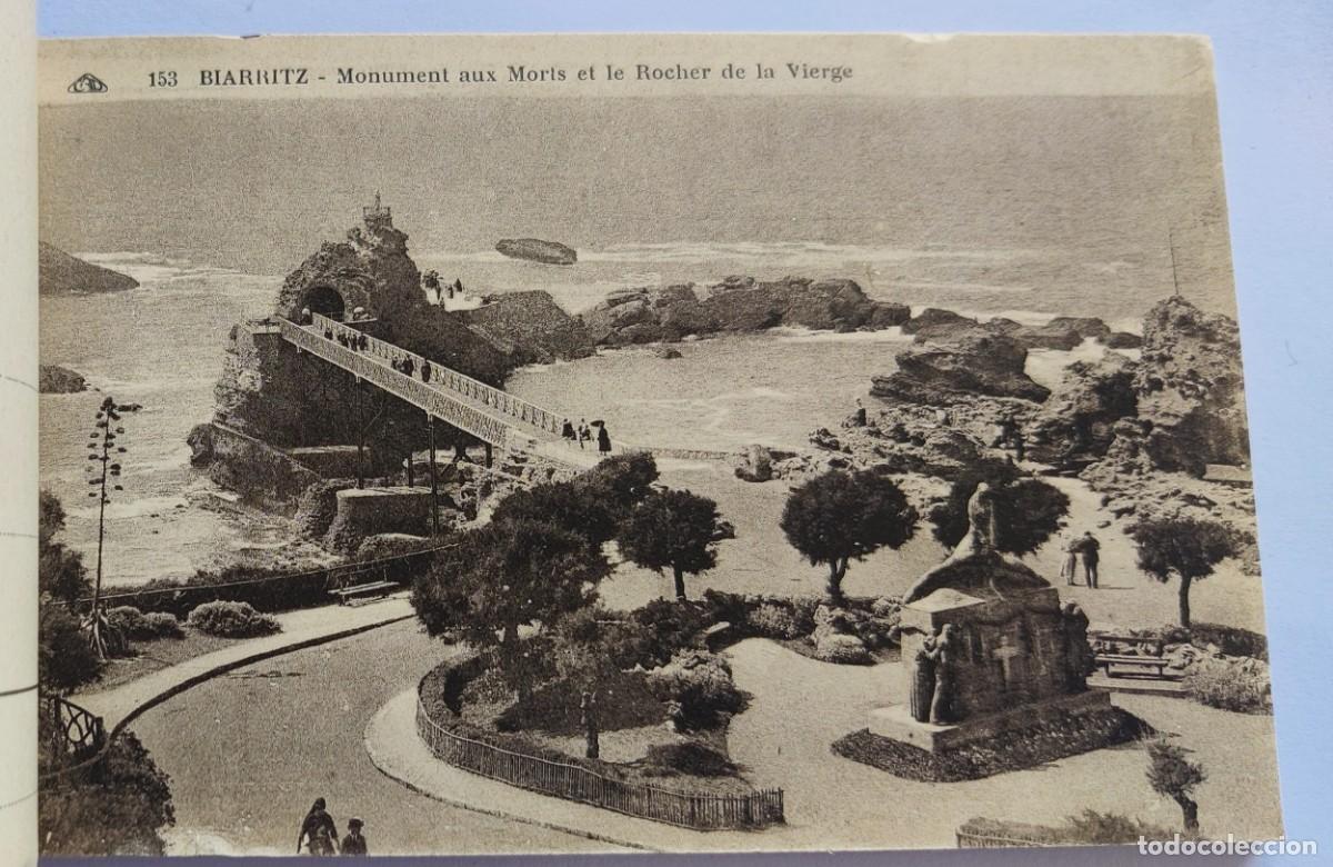 Postales: Cuaderno postales antiguas de Biarritz - Foto 9