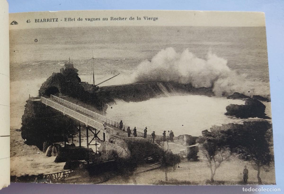 Postales: Cuaderno postales antiguas de Biarritz - Foto 11