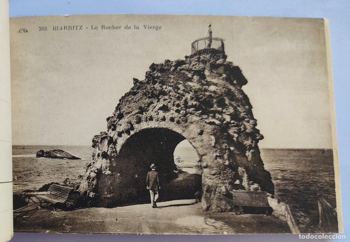 Postales: Cuaderno postales antiguas de Biarritz - Foto 12