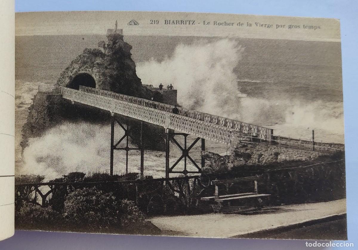Postales: Cuaderno postales antiguas de Biarritz - Foto 13